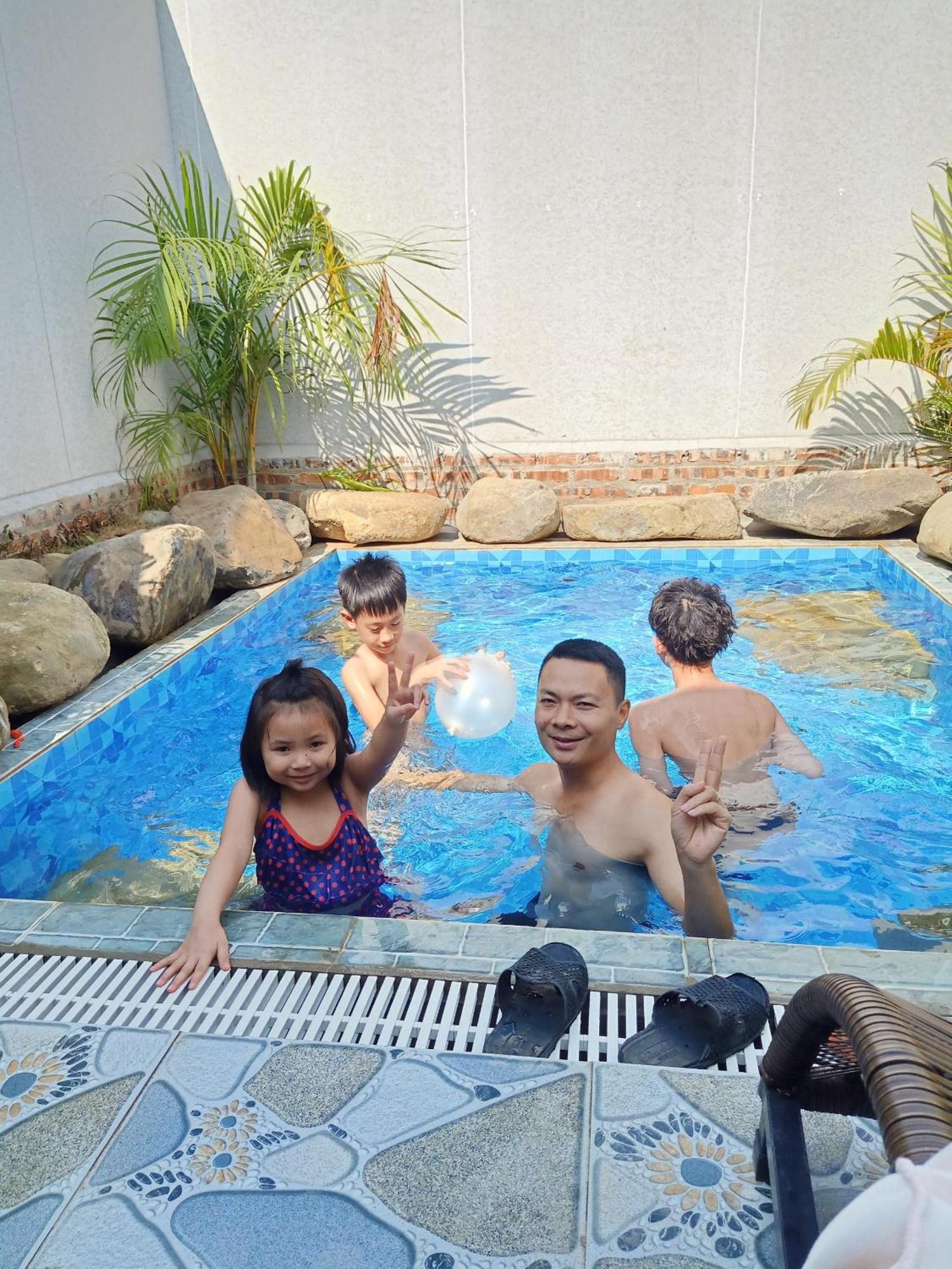 Homestay Suoi Khoang Minh Hang イエンバイ 部屋 写真