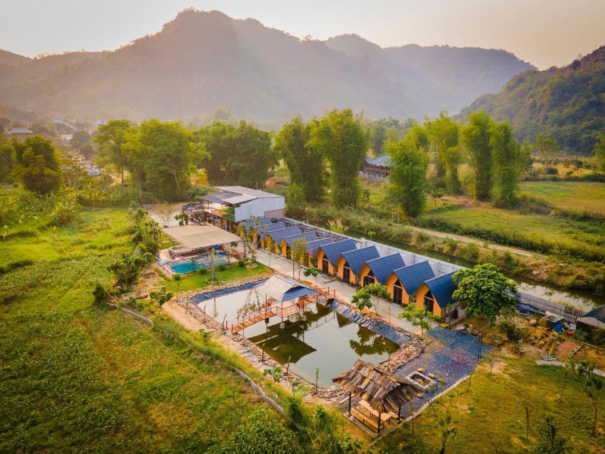 Homestay Suoi Khoang Minh Hang イエンバイ エクステリア 写真