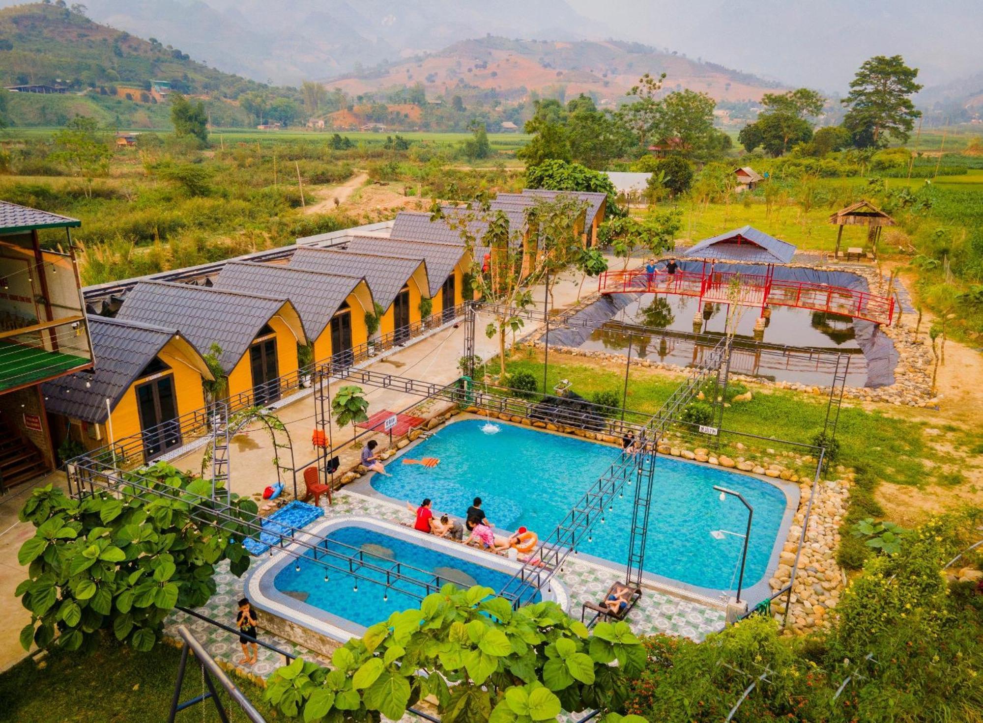 Homestay Suoi Khoang Minh Hang イエンバイ エクステリア 写真