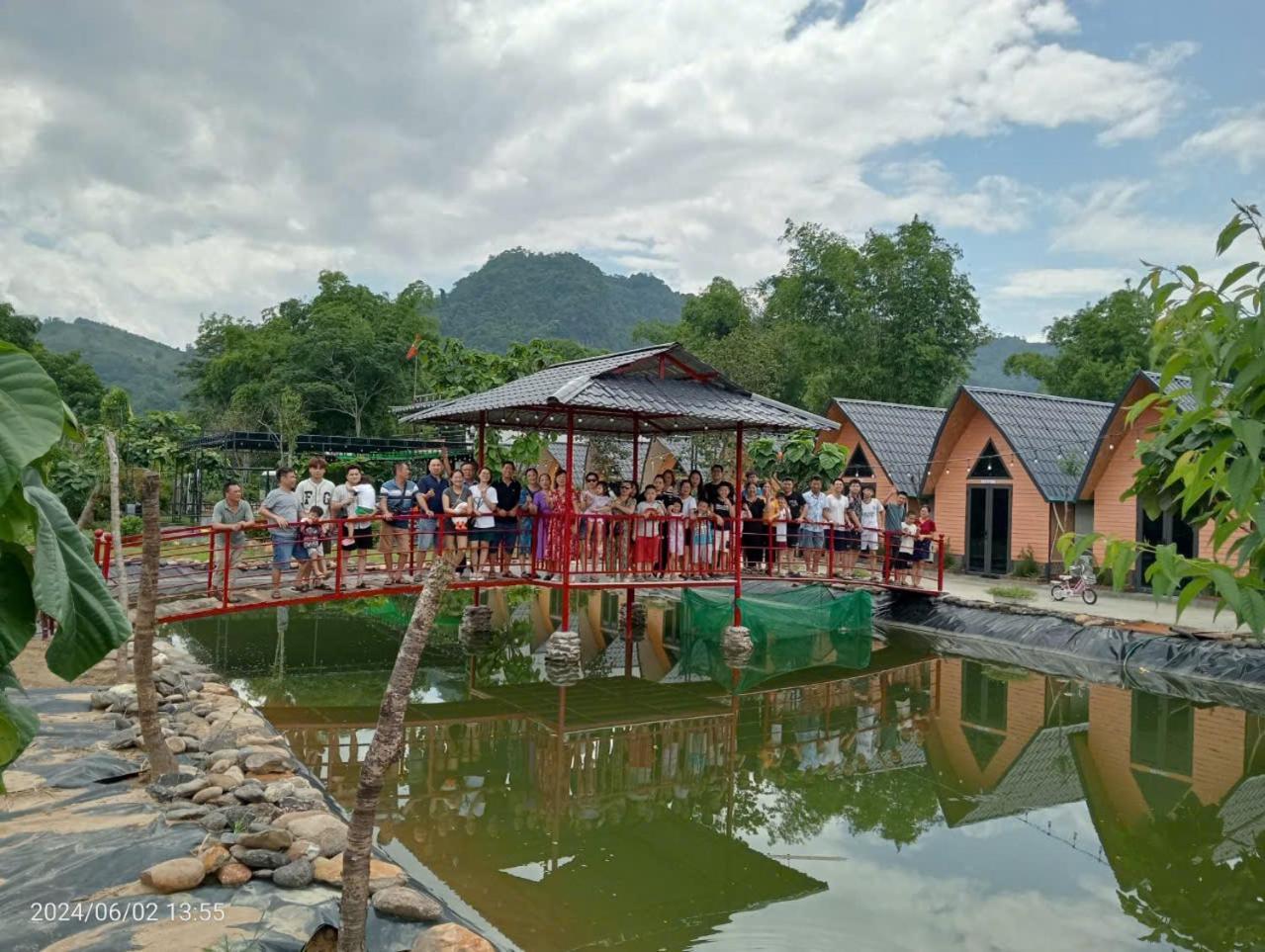 Homestay Suoi Khoang Minh Hang イエンバイ エクステリア 写真