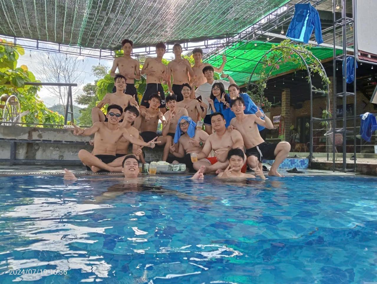 Homestay Suoi Khoang Minh Hang イエンバイ エクステリア 写真