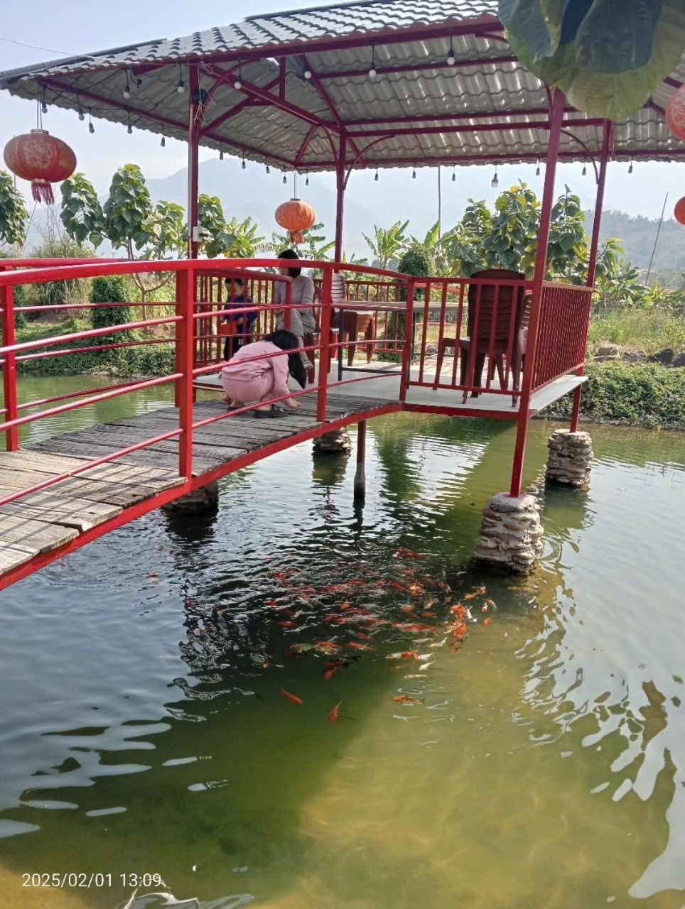 Homestay Suoi Khoang Minh Hang イエンバイ エクステリア 写真