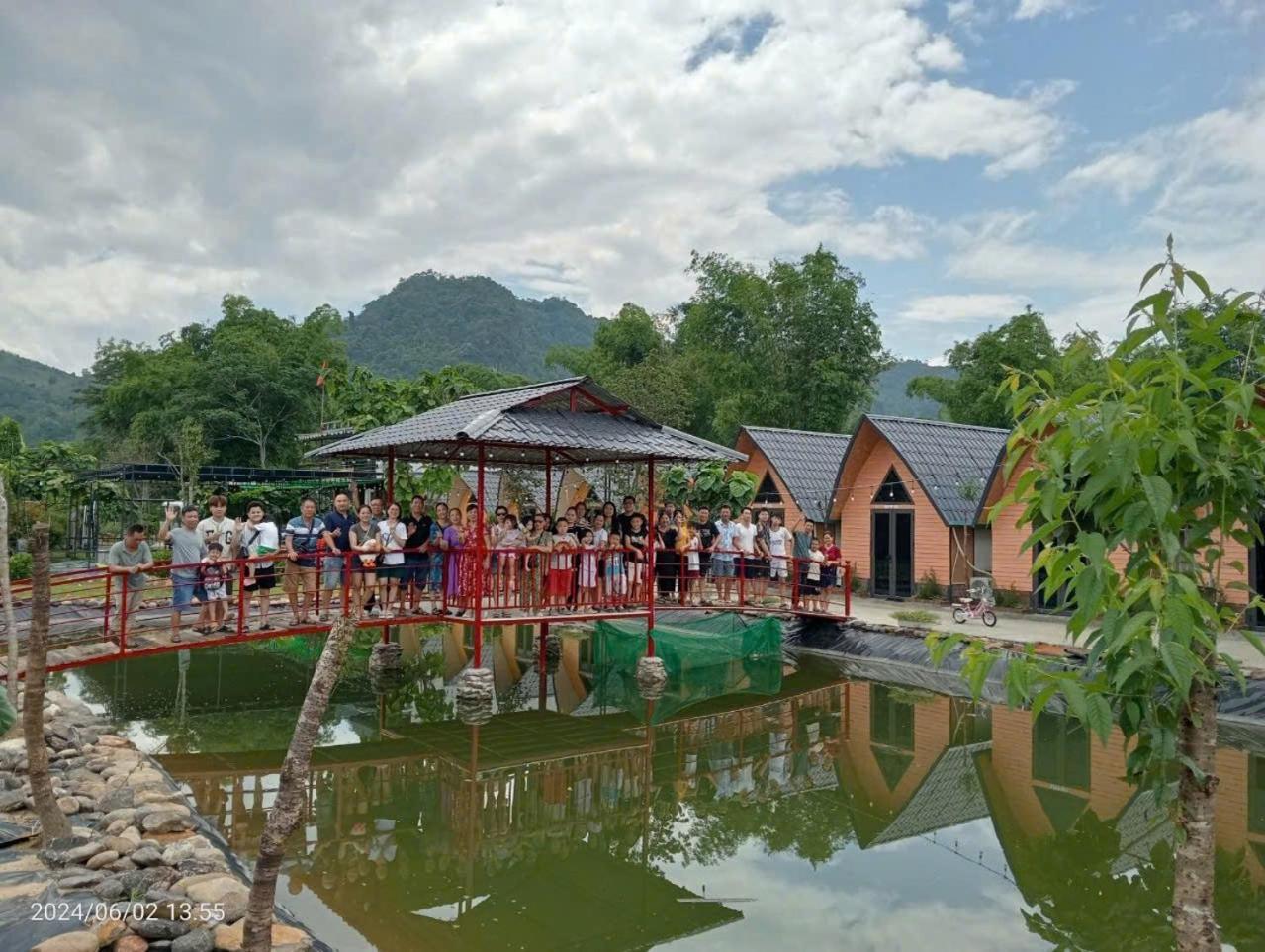 Homestay Suoi Khoang Minh Hang イエンバイ エクステリア 写真
